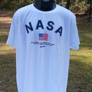White Short Sleeve Men's Tee